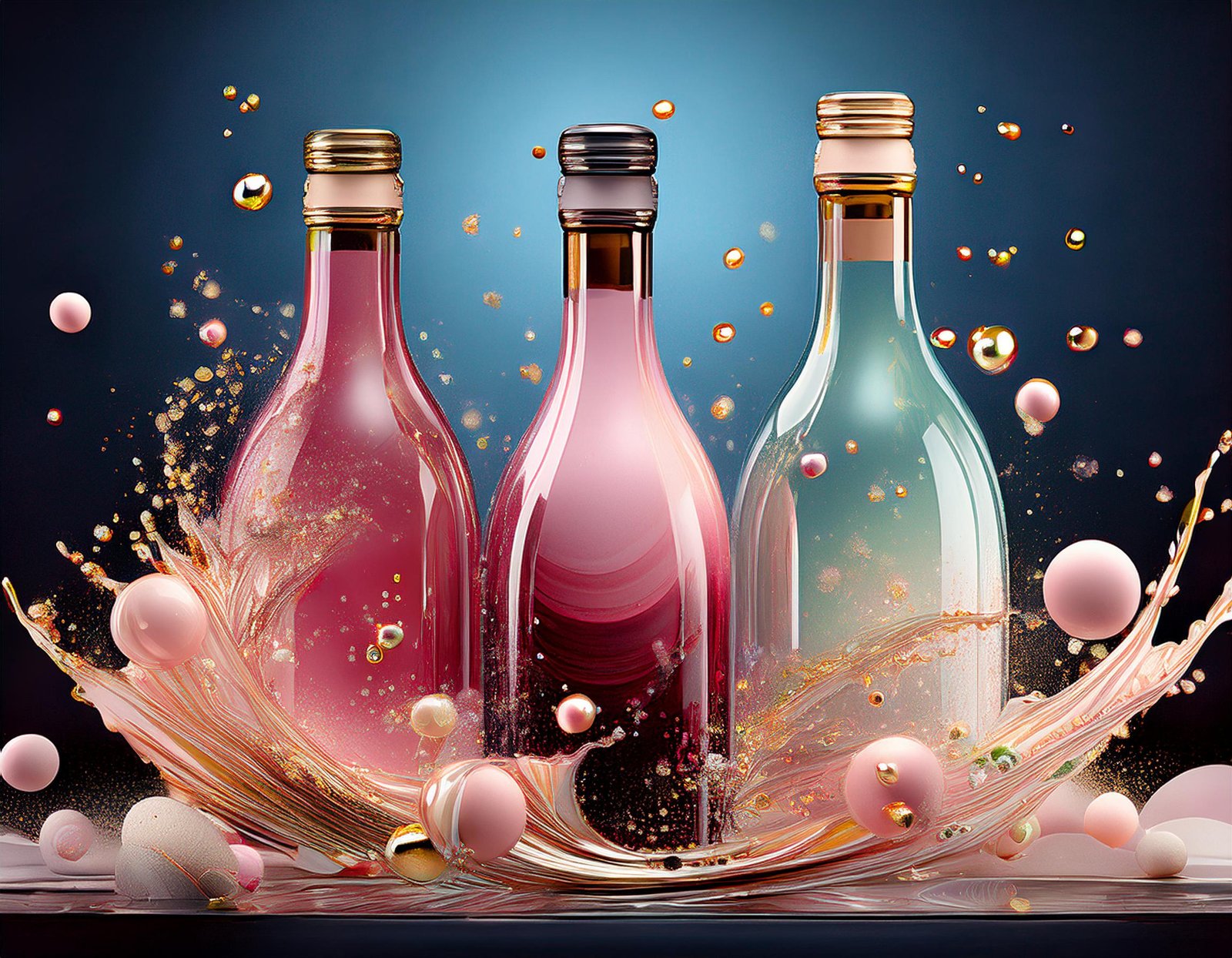animación de vinos con IA