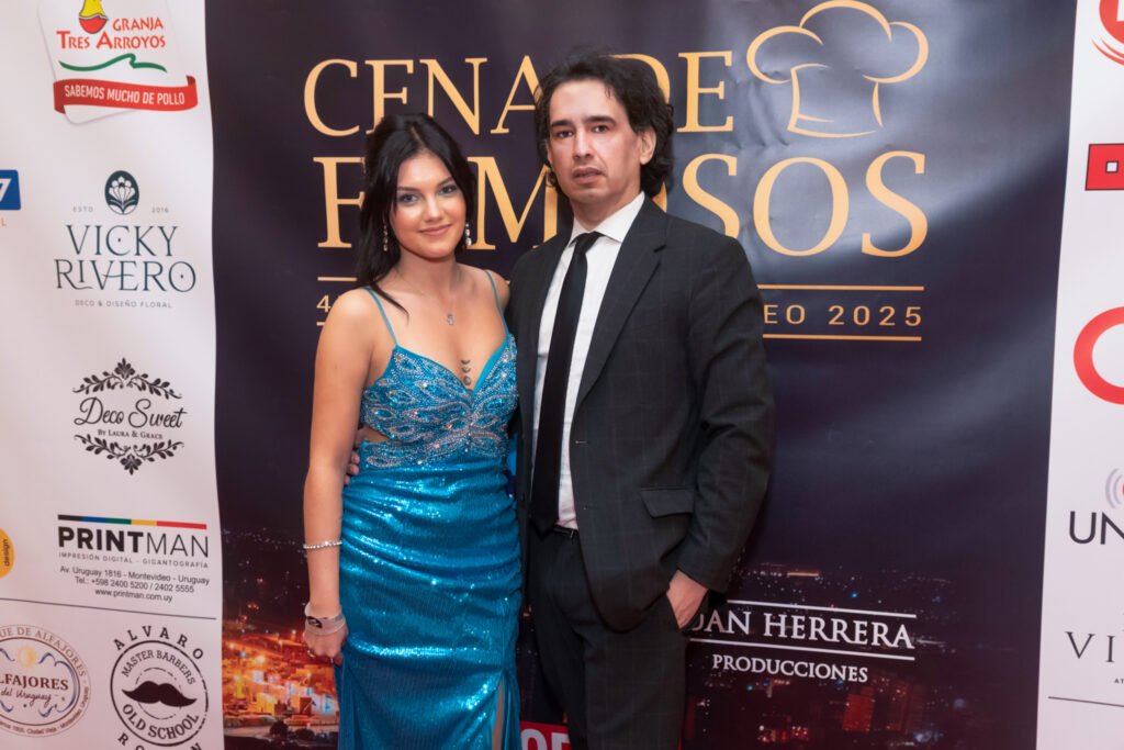 Modelo Mayra Ferreira y Pablo Pena en Cena de Famosos - Foto: Gerardo Roda