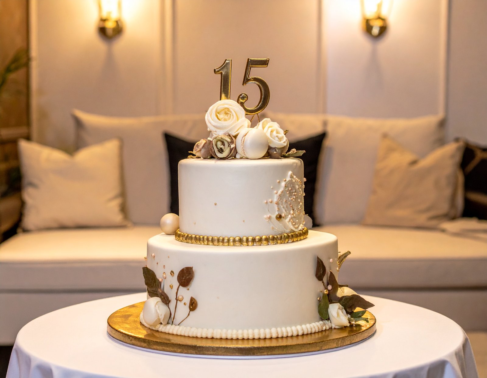 torta de 15 años en Uruguay