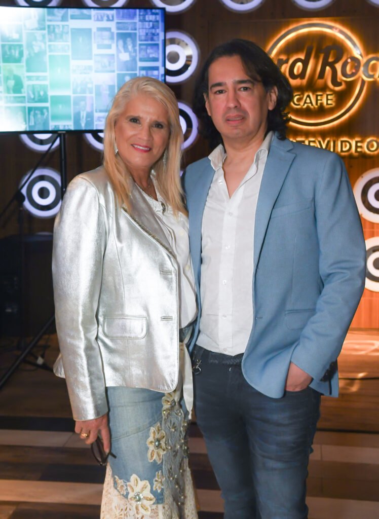 Virginia Moreira y Pablo Pena en Hard Rock
