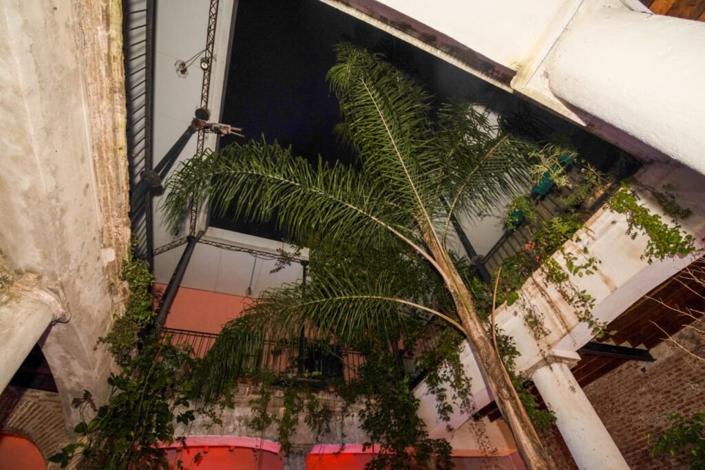 espacio semi abierto paseo del hotel