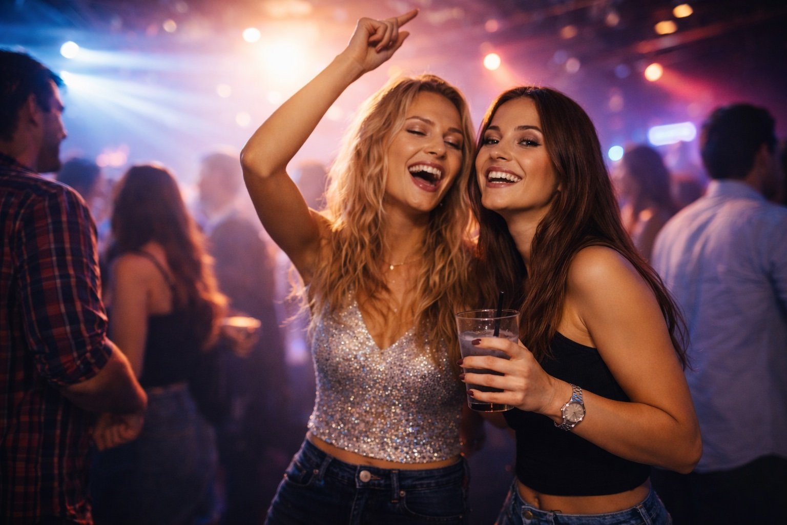 Fotografía en boliches: la mejor escuela para empezar (y el punto en el que deja de serlo) 1 Chicas en un boliche de Montevideo
