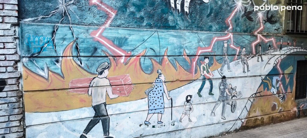 Dónde hacer sesiones de fotos en Montevideo con arte urbano 40 Parque Maua arte urbano y grafitti