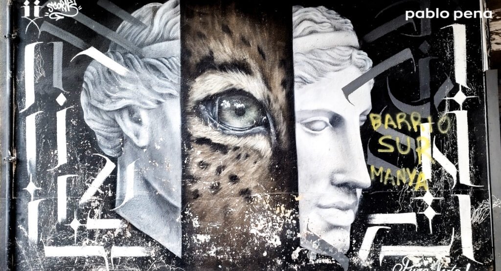 Dónde hacer sesiones de fotos en Montevideo con arte urbano 15 barrio sur - arte urbano