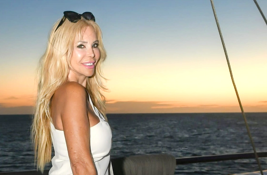 Graciela Alfano en los festejos del Capitán Miranda en Punta del Este 1 Graciela Alfano en el Buque Escuela Capitán Miranda