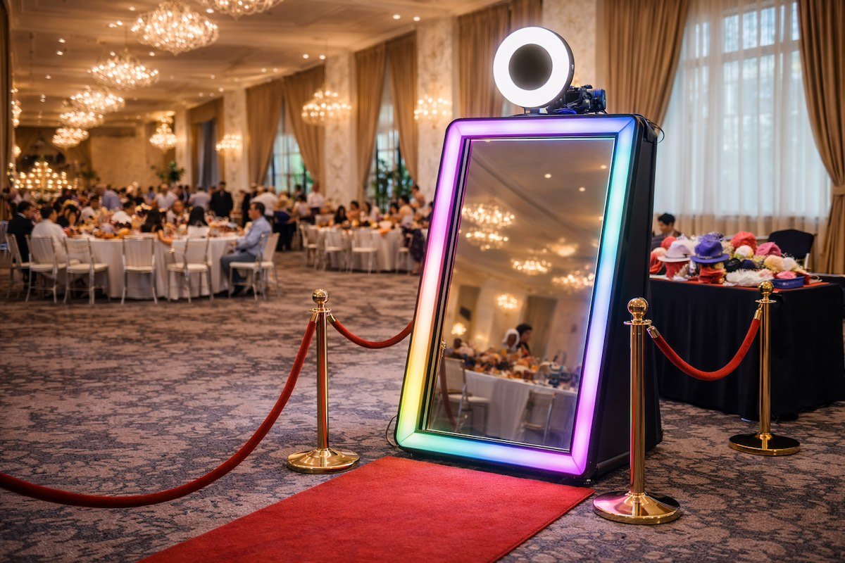 cabina de fotos espejo