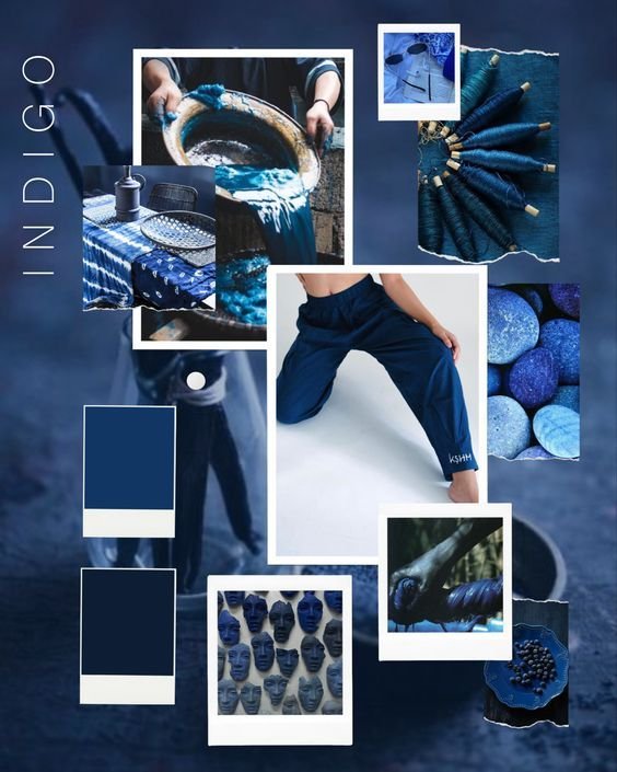 color indigo paleta