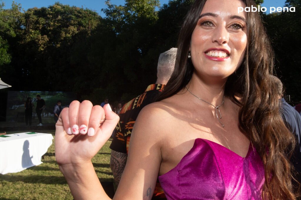Reina de la Vendimia H. Stagnari 2026: Emilia Tort fue la ganadora 105 Uñas H STAGNARI