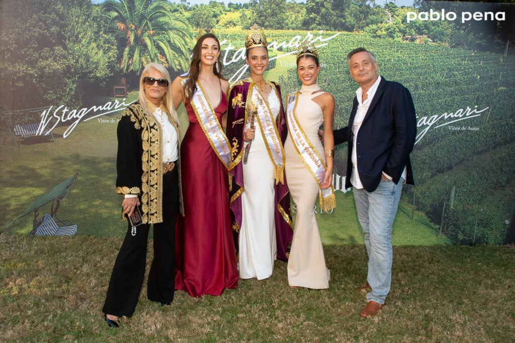 Reina de la Vendimia H. Stagnari 2026: Emilia Tort fue la ganadora 8 ganadoras con Virginia Moreira y Juan Herrera