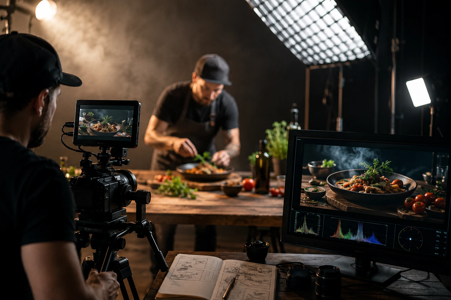 Producciones audiovisual para redes sociales con camara o y celular