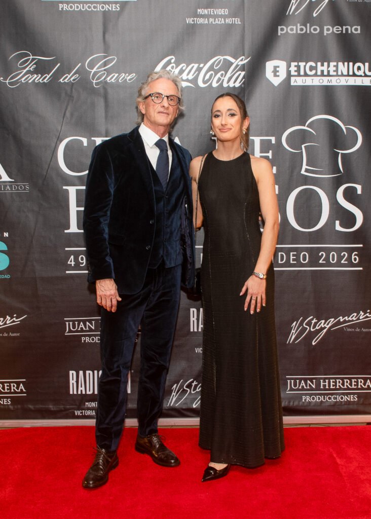 Cena de Famosos Montevideo 2026: así fue la 49ª edición 11 Pedro Konrad y Lucia Bentacur